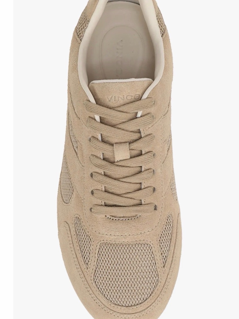 Vince Mohave Trainer Sneaker Tan Suede Women’s